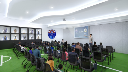 MORROW | LCS FC Training Centre briefing room