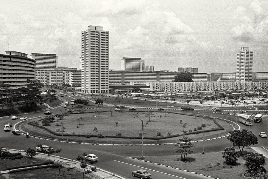 MORROW Architects - Singapore's Toa Payoh New Town in 1973