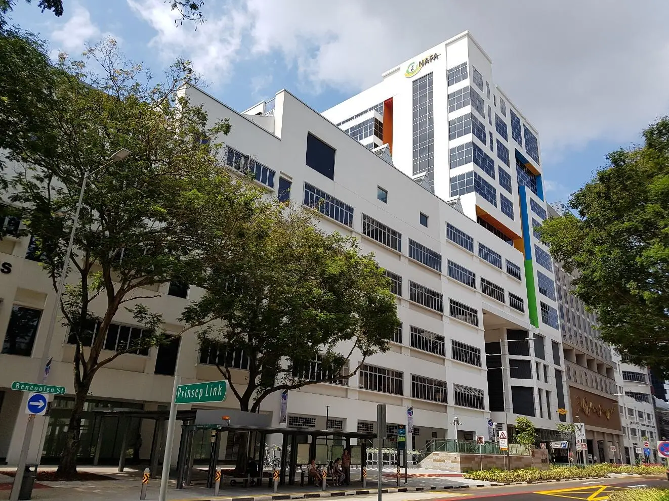 Nanyang Academy of Fine Arts Tower Block, Singapore. (Project completed by RSP, Photo credit: MORROW)