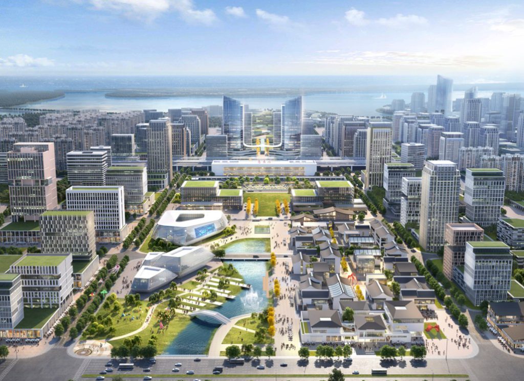 Figure 3: The masterplan aims to transform Jieyang–Huilai into a model of coastal urbanism