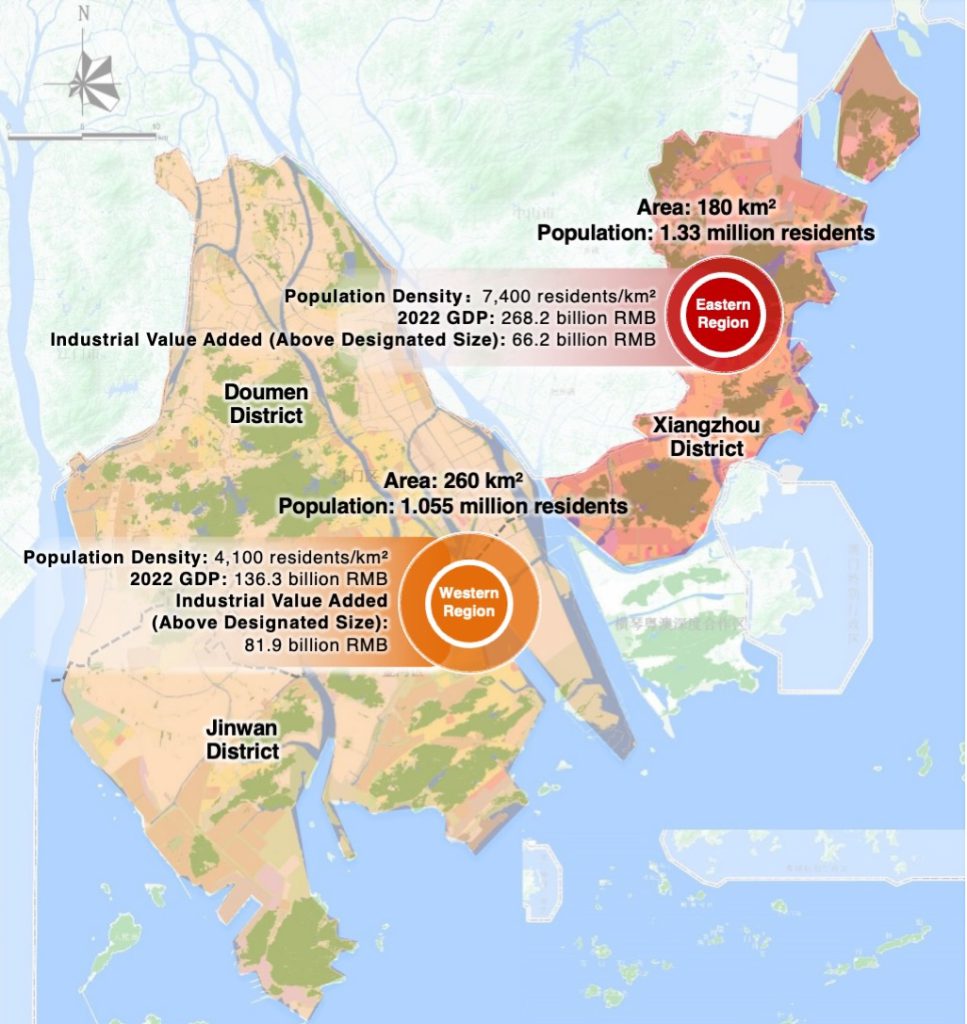 Zhuhai’s “East–West Twin Cities” spatial strategy | MORROW Architects & Planners